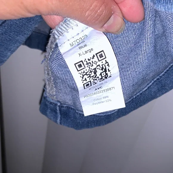 Stylish Blue Denim Dress - Picture 6 of 6